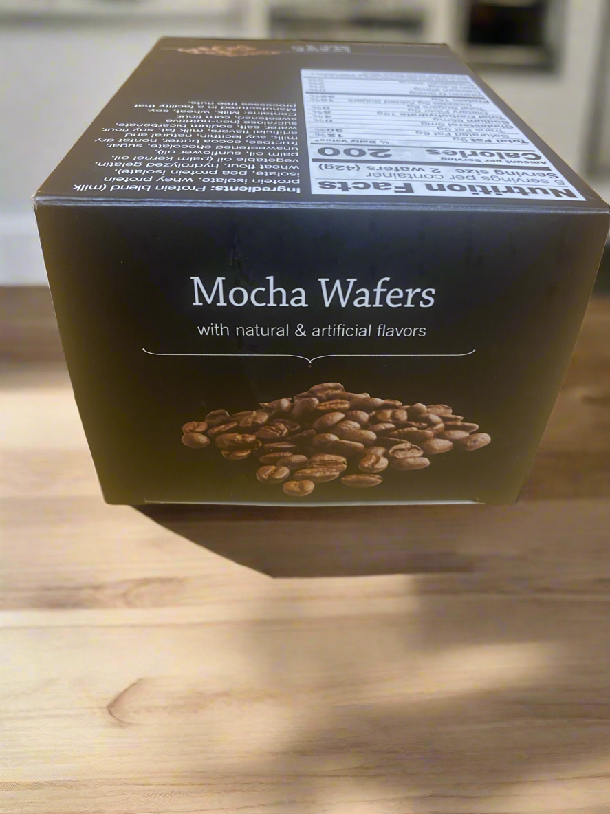 Body Chocolate, Mocha, Lemon, and Raspberry Wafers 15g Protein Snack