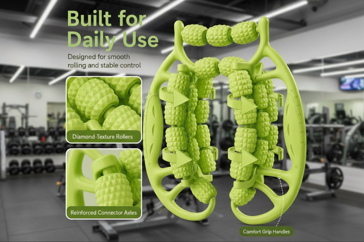 Body Adjustable Muscle Relaxer/ Deep Tissue Massager Roller