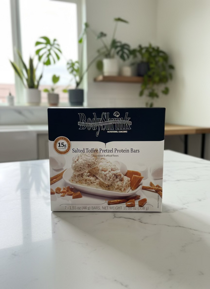 Body Salty Toffee Pretzel High Protein Bars (7 per box)