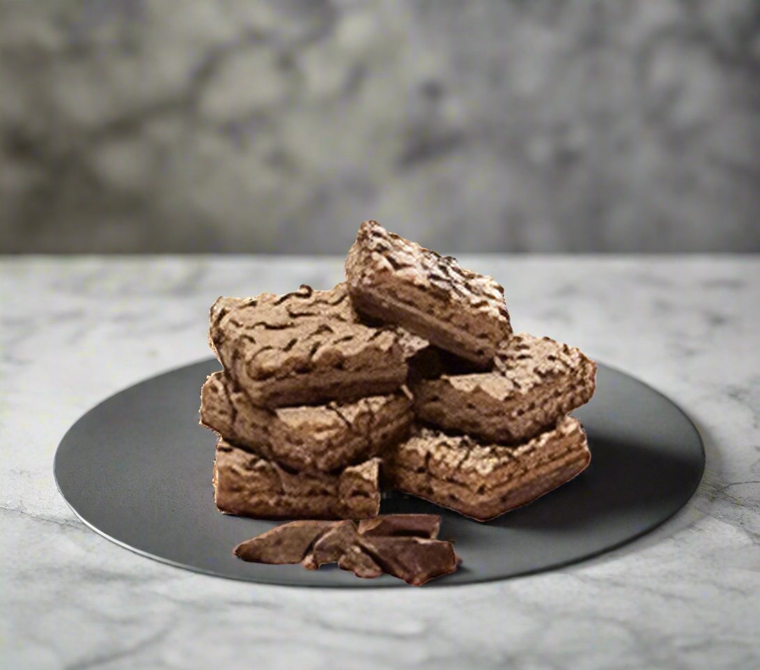 Body Chocolate, Mocha, Lemon, and Raspberry Wafers 15g Protein Snack